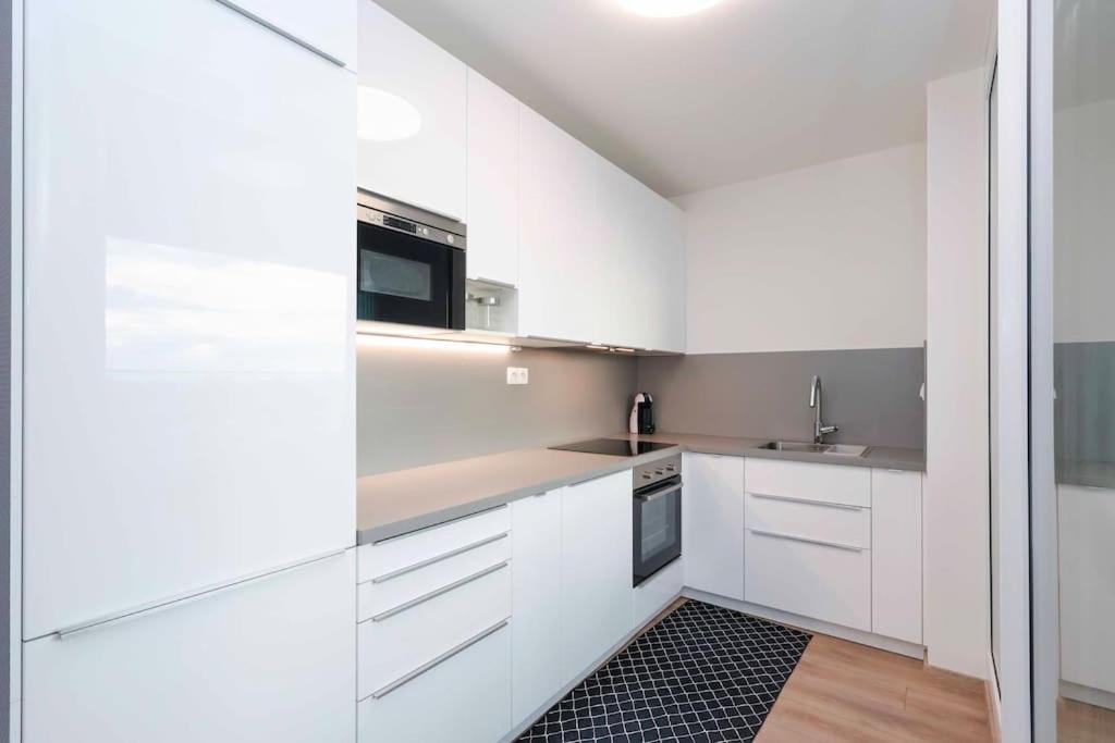 Danubius One - Spacious Apartment W Free Parking บราติสลาวา ภายนอก รูปภาพ